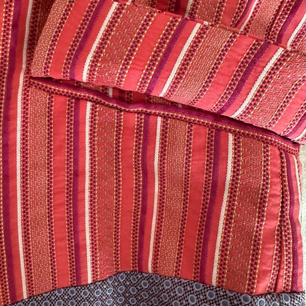 Etro Milano Women's Fitted Striped Blazer Jacket Size 44 - Picture 9 of 16